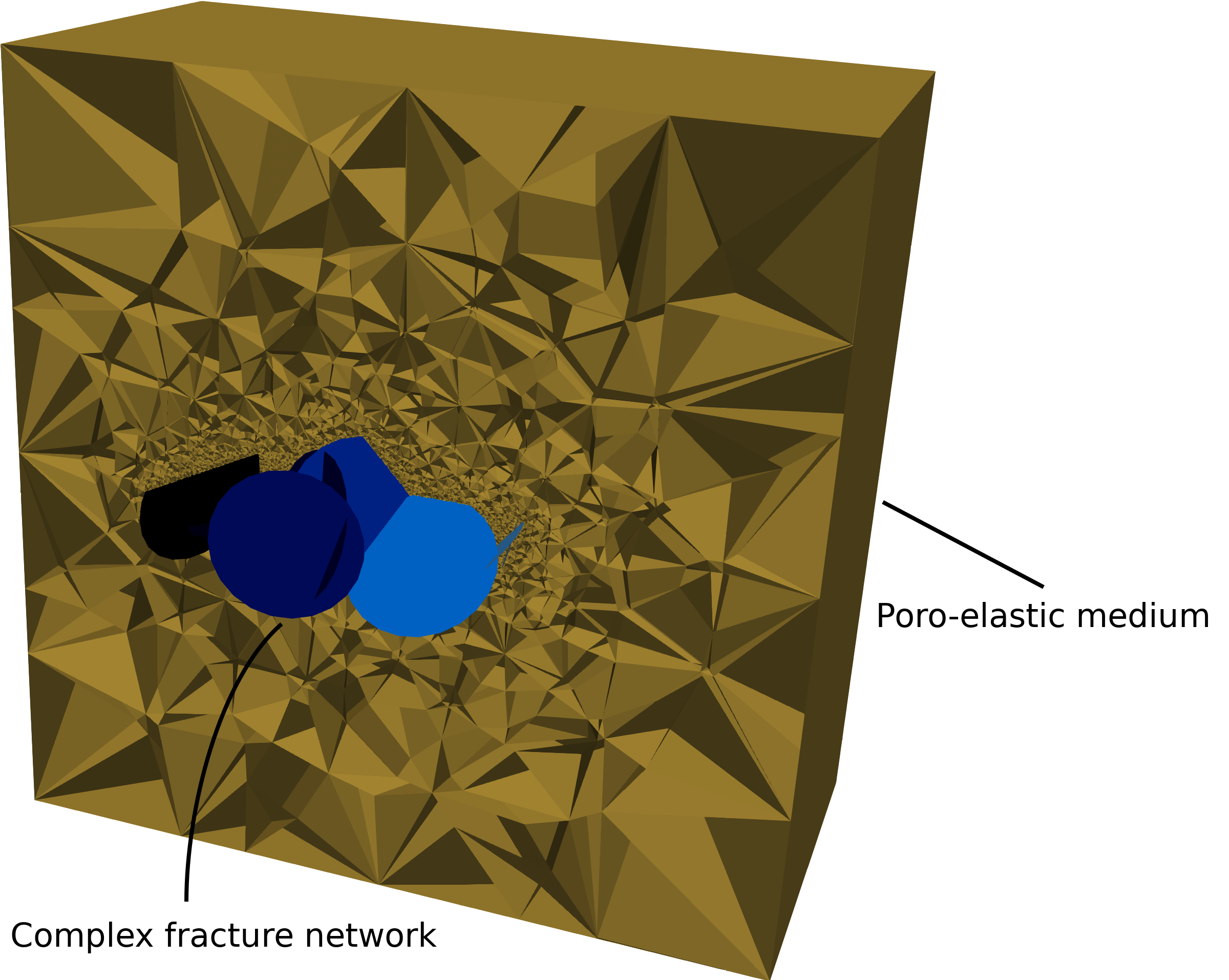 Hybrid-dimensional coupling for flow in deformable fractures